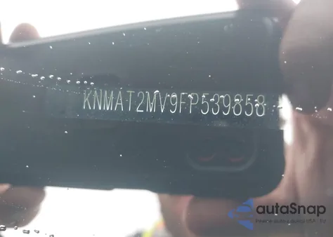 2015 Nissan Rogue Sv from USA, damaged, VIN KNMAT2MV9FP539858